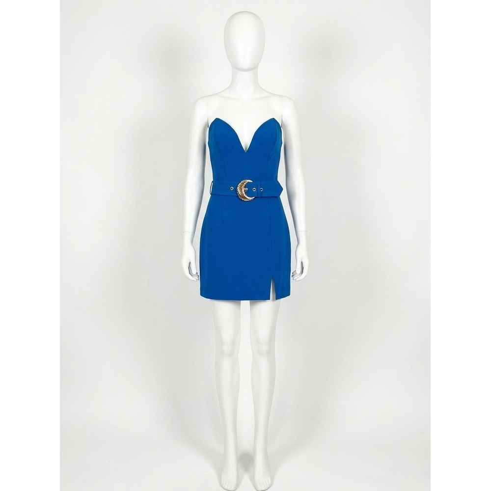 NEW AMANDA UPRICHARD chalice mini dress in rhapsody